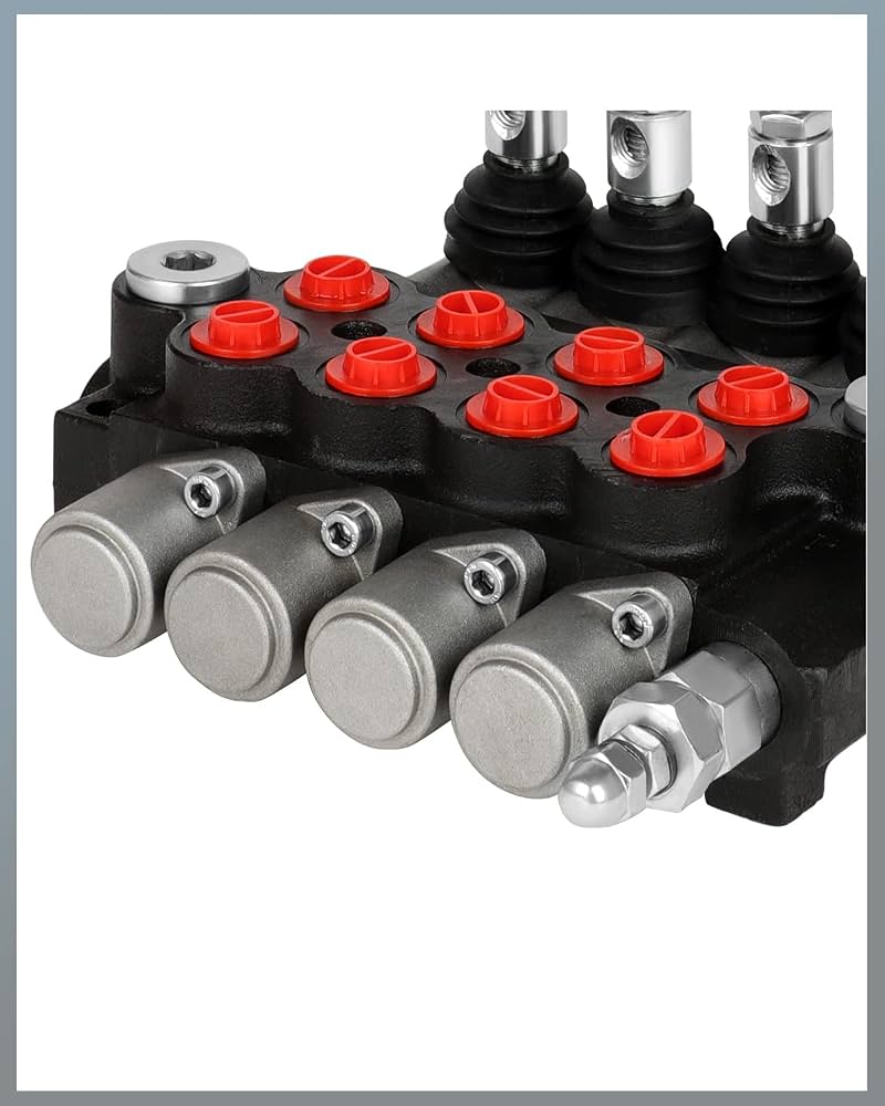 customized hydraulic control valve
