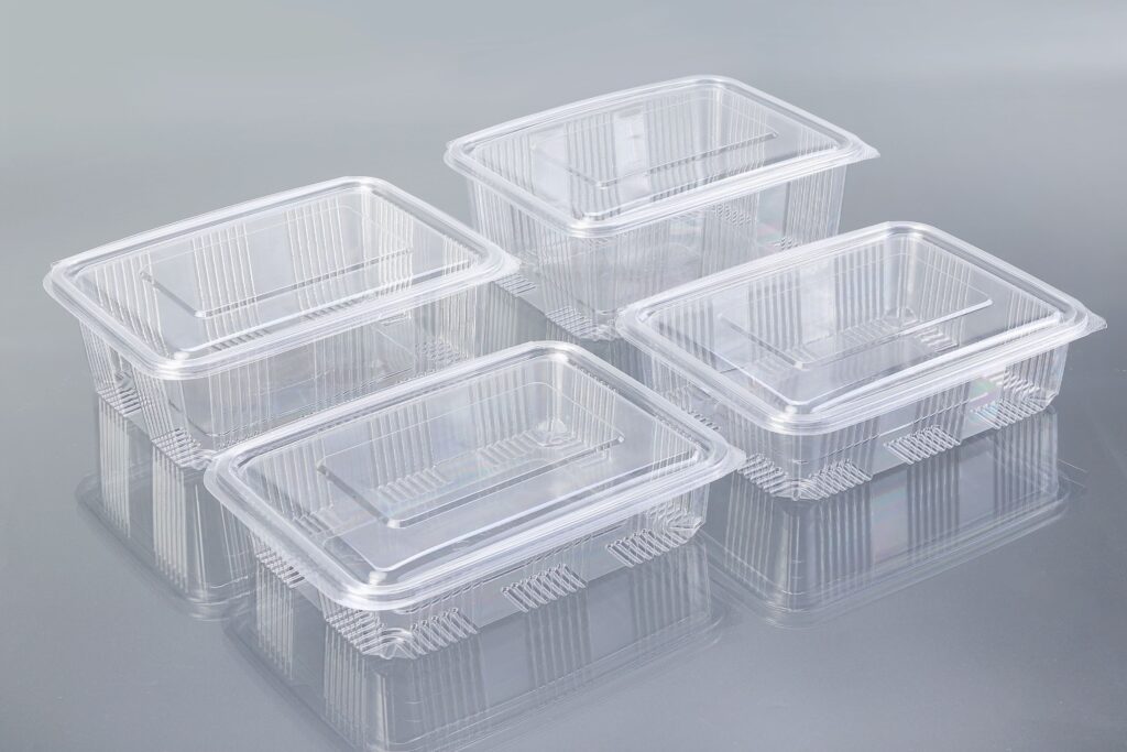 Hinged Plastic Containers