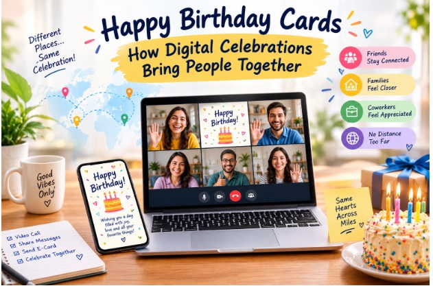 Happy Birthday Cards: How Digital Celebrations Bring People Together